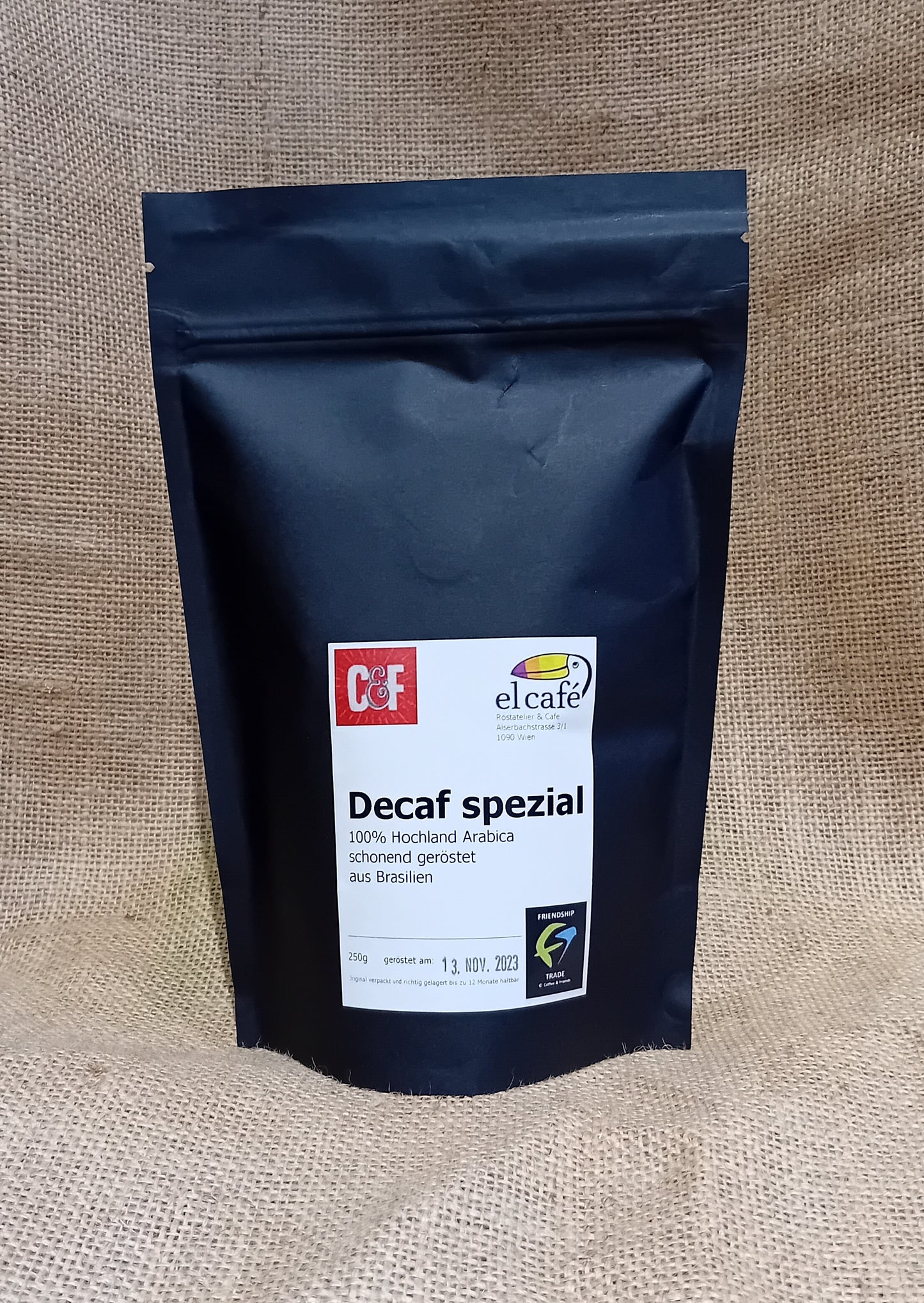 DECAF spezial Fairtrade biologischer Anbau